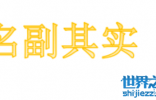 名副其实还是名符其实 你知道它们有什么不同可以分清楚么