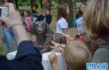 塞尔维亚共和国腊肠犬为救女童勇斗獒犬牺牲 居民建雕像纪念 ...