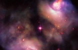 哈勃空间望远镜拍到双子座行星状星云NGC2371一个垂死恒星