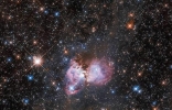 哈勃太空望远镜观测到新星云LHA 120-N 150 帮助天文学家了解大质量恒星起源之谜 ...