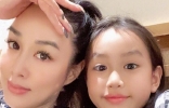 钟丽缇13岁女儿被质疑割双眼皮，本人自信回应是天然的