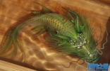 鳌鱼：中国神话传说中的生物(因偷食龙珠变得龙头鱼身)