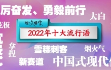 2022年十大流行语发布，你最熟悉的是哪个？