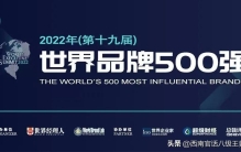 2022《世界品牌500强》发布，45个中国品牌上榜。华为仅排第五