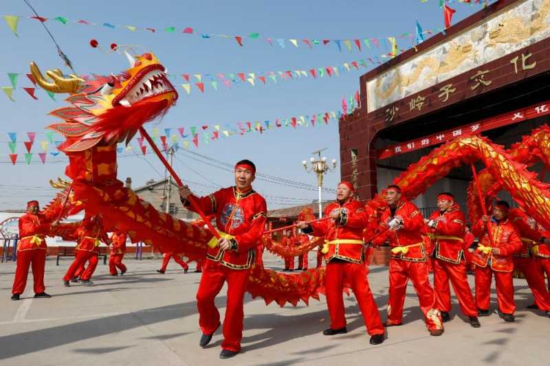 中国人过春节的照片图片