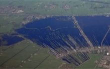 世界上最“神奇”的切割湖  湖泊好像被一把巨刀切成了无数块