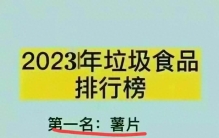 记住啦！垃圾食品排名要知道，为了身体少吃垃圾食品，健康饮食！