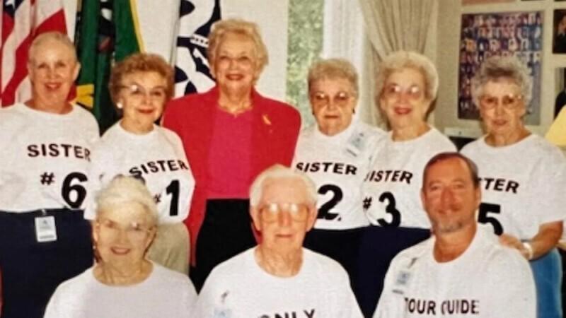 美国长寿六姐妹年龄总和超571年 打破吉尼斯世界纪录