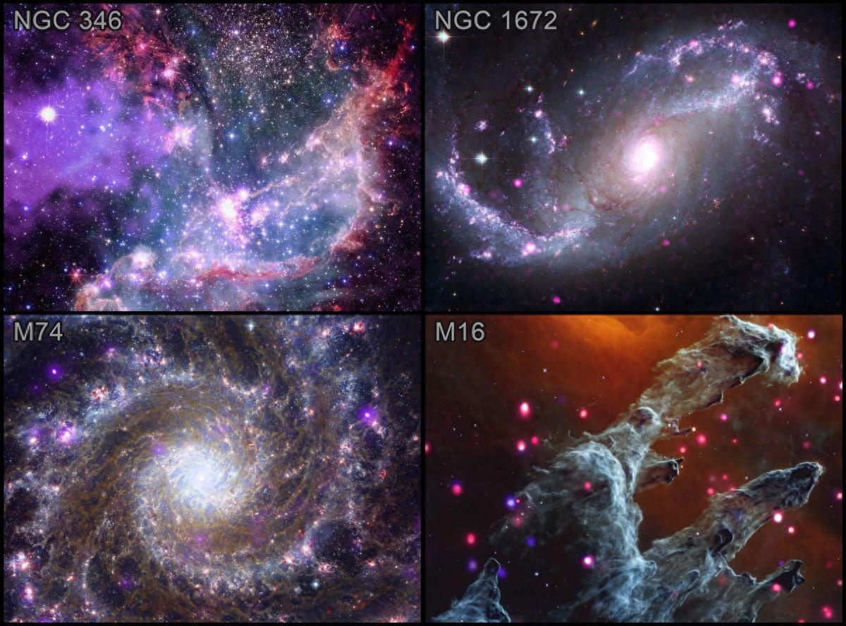宇宙真实的颜色到底是什么样子的？
