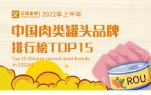 2022年上半年中国肉类罐头品牌排行榜Top15