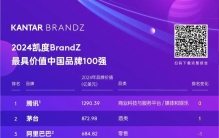 2024年BrandZ最具价值中国品牌100强揭晓：国缘排名第86位，品牌价值17.52亿美元